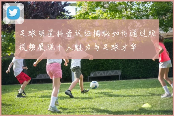 足球明星抖音认证揭秘如何通过短视频展现个人魅力与足球才华